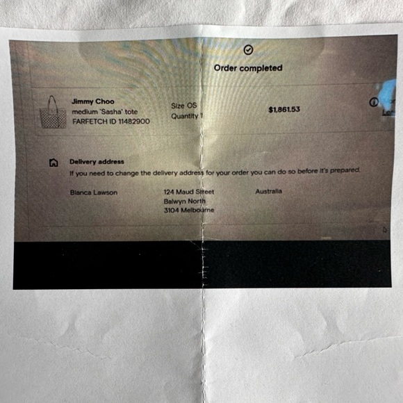 JIMMY CHOO | Authentic Tote Bag - Picture 6 of 10